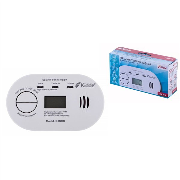 Carbon monoxide detector Kidde K5DCO