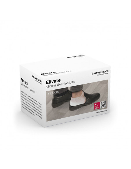 Silicone Gel Heel Lift Insoles Elivate InnovaGoods