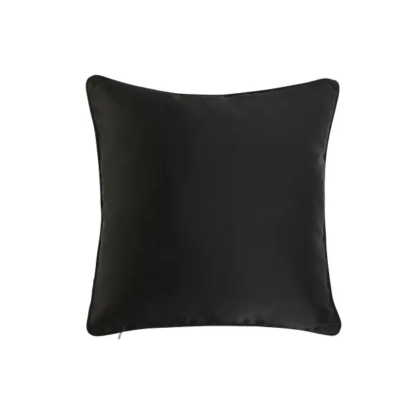 Pagalvėlė Home ESPRIT Juoda Auksinis 45 x 15 x 45 cm