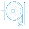 Muurventilator EDM 33526 Balts 50 W 55 W Ø 45 cm