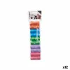 Set of Bags Mascow Green Pink Violet 9 x 30 x 2,5 cm Pets (12 Units)