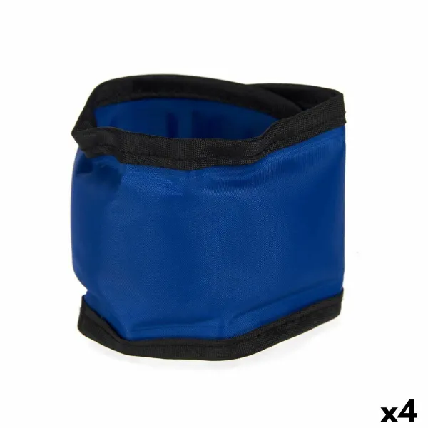 Koiran kaulapanta Mascow Sininen Musta Polyesteri PVC Geeli 6,3 x 1 x 30 cm Jäähdytysaine (4 osaa)
