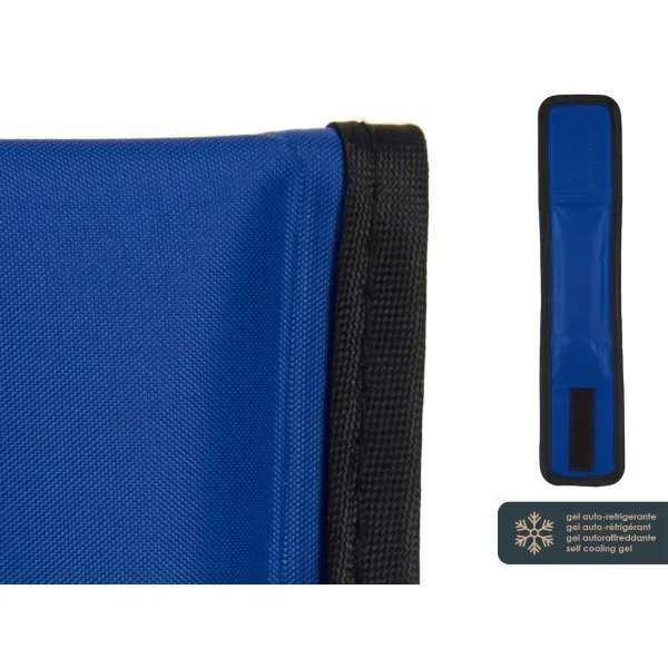 Šuns antkaklis Mascow Mėlyna Juoda Poliesteris PVC Gelis 6,3 x 1 x 30 cm Paplašināšanas sloti (4 vnt.)