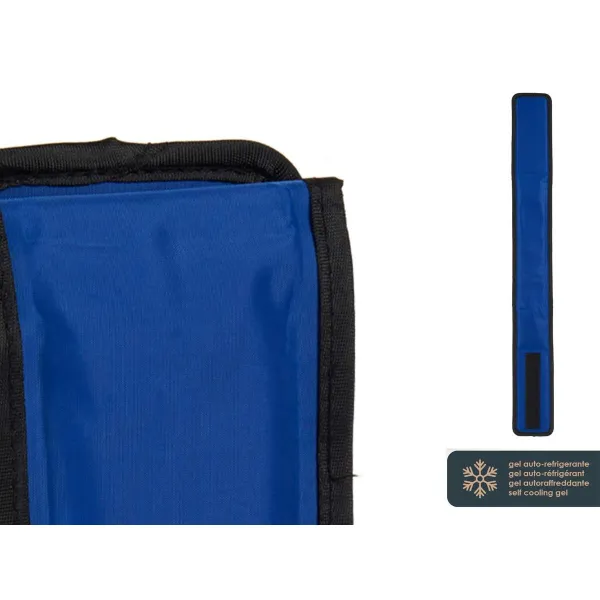 Koiran kaulapanta Mascow Sininen Musta Polyesteri PVC Geeli 8 x 1 x 66 cm Jäähdytysaine (4 osaa)