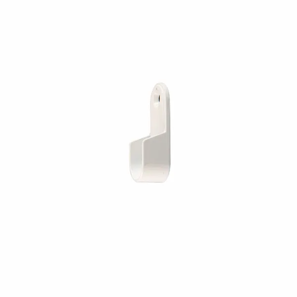 Vaatekaapin tankotuki Stor Planet Cintacor Valkoinen Soikea 15 x 25 mm (2 osaa)