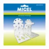 Markiisin kiinnike Micel TLD08 Valkoinen 6,5 x 8,6 x 10,8 cm Akseli