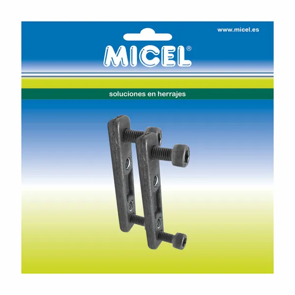 Sujungimo plokštė Micel TLD25 65 x 14,5 x 6 mm Žaliuzės Apatinis