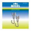 Markizės skriemulys Micel TLD17 Nerūdijantis plienas 18,5 x 17 x 60 mm Išorinis 2 vnt.