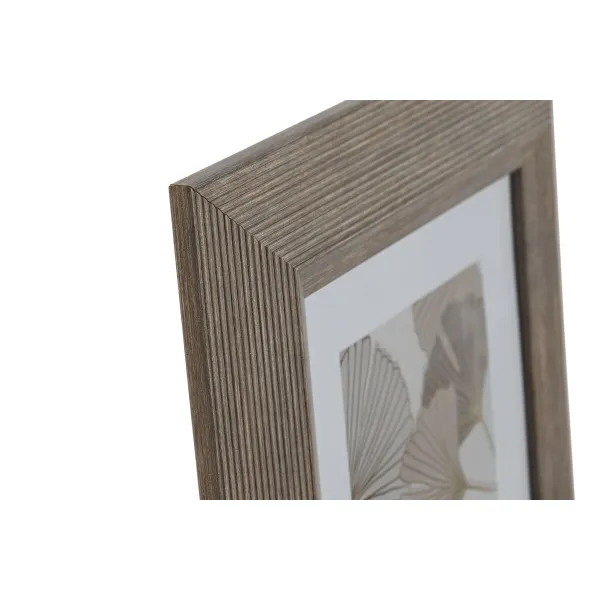 Foto rāmis Home ESPRIT Dabisks Stikls polistirols 21,4 x 1,8 x 26,5 cm