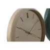 Sieninis laikrodis Home ESPRIT Žalia Rožinė PVC Šiuolaikiškas 30 x 4 x 30 cm (2 vnt.)