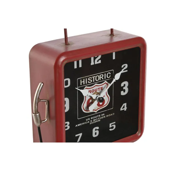 Stalinis laikrodis Home ESPRIT Raudona Vintage gasolinera