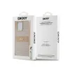 DKNY Leather Mono Stripe & Metal Logo - Case for iPhone 15 Pro Max (pink)