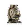 Dekoratyvinė figūrėlė Home ESPRIT Pilka Spalvotas Žuvis 31,5 x 9 x 22 cm