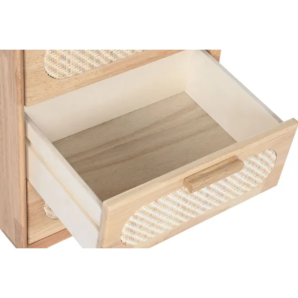 Kumode Home ESPRIT Dabisks Metāls Kaučuka koks 40 x 30 x 63 cm