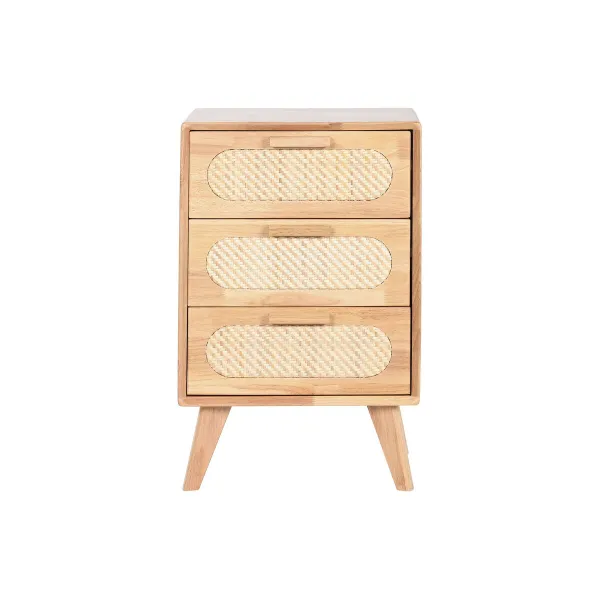 Kumode Home ESPRIT Dabisks Metāls Kaučuka koks 40 x 30 x 63 cm