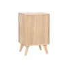 Chest of drawers Home ESPRIT Natural Metal Rubber wood 40 x 30 x 63 cm