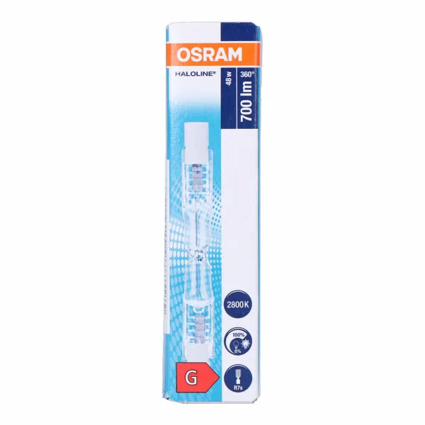 Галогенная лампа Osram Haloline Pro 48 W Линейный R7s 750 Lm (2900 K)