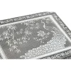 Korurasia Home ESPRIT Vihreä Hopeinen Puu Alumiini 22,5 x 17,5 x 7,6 cm