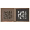 Картина Home ESPRIT Сосна Переработанная древесина 44 x 8 x 44 cm 40,2 x 4 x 40,2 cm