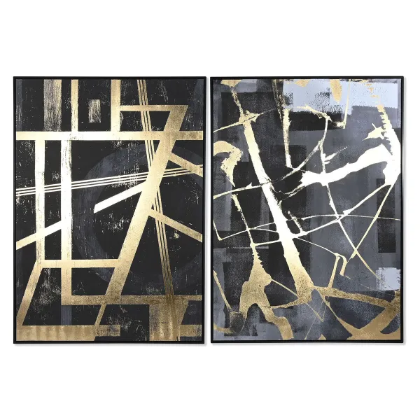 Canvas Home ESPRIT polystyrene Canvas 103 x 4,5 x 143 cm