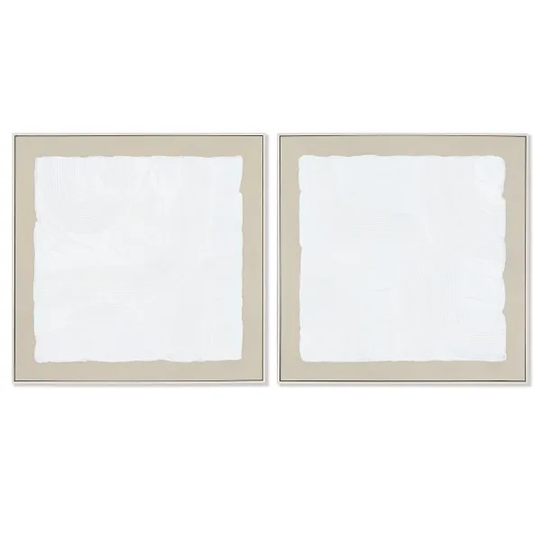 Drobė Home ESPRIT Pušis Drobė 82,3 x 4,5 x 82,5 cm 82 x 4,5 x 82,5 cm