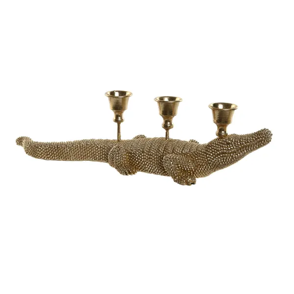 Dekoratyvinė figūrėlė Home ESPRIT Auksinis Šviestuvai 42,5 x 12,5 x 11,5 cm