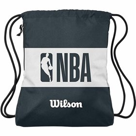 Сумка-рюкзак на веревках Wilson NBA Forge Чёрный