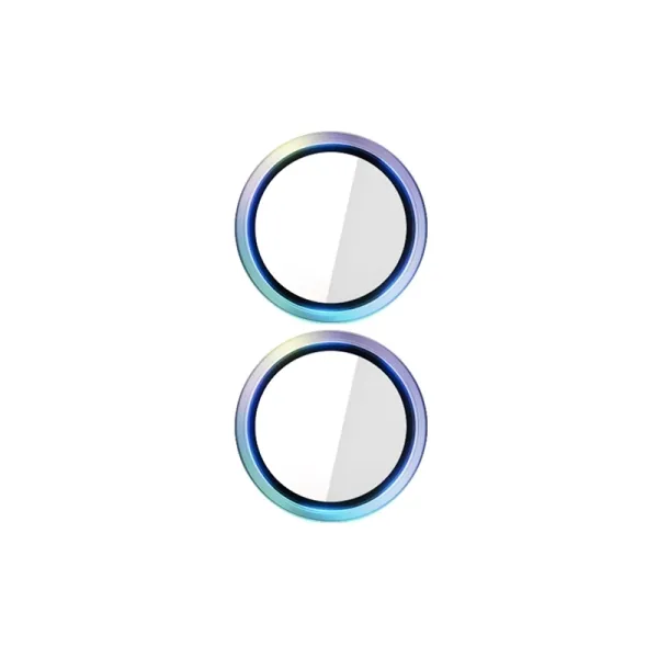 3mk HARDY Lens Protection Pro - Camera Lens Glass for iPhone 17 (Rainbow)