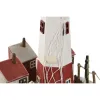 Koristevalot Home ESPRIT Puu Alumiini Ajovalo 20 x 20 x 30,5 cm (2 osaa)