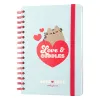 Pusheen - Calendar / Weekly Planner 2023/2024 from the Purrfect Love collection (14.8 x 21 cm)
