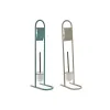 Vessapaperirullateline Home ESPRIT Valkoinen Turkoosi Metalli 30 x 16 x 78,5 cm (2 osaa)