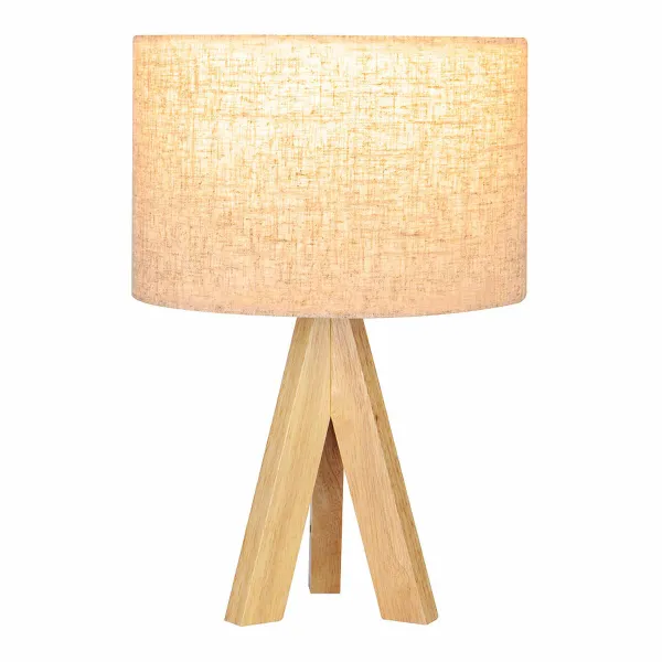 Galda lampa EDM 32160 Koks Drāna 18 x 18 x 30 cm E27