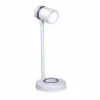 LED lampa ar Skaļruni un Bezvadu Lādētāju Grundig Balts 15 W 76 Lm Ø 12 x 34 cm Plastmasa 3-vienā