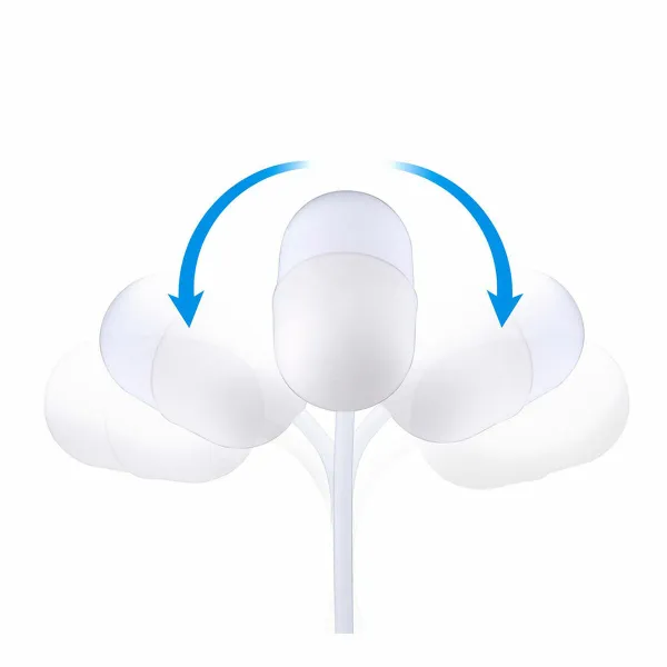LED lempa su garsiakalbiu ir belaidžiu įkrovikliu Grundig Balta 10 W 50 lm Ø 12 x 26 cm Plastmasinis 3 viename