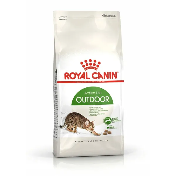 Cat food Royal Canin Active Life Outdoor Adult Chicken Birds 4 Kg