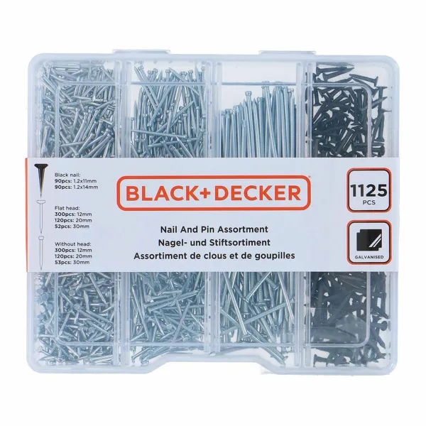 Küüned Black & Decker 1125 Tükid, osad