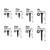 Ruuvisetti Black & Decker Torx 265 Kappaletta
