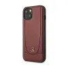 Mercedes Leather Urban Line - Case for iPhone 15 (red)