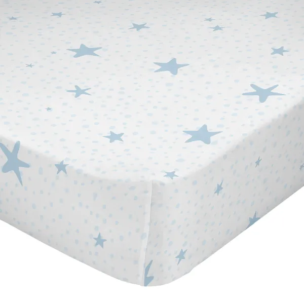 Aluslina HappyFriday BASIC KIDS Sinine 70 x 140 x 14 cm
