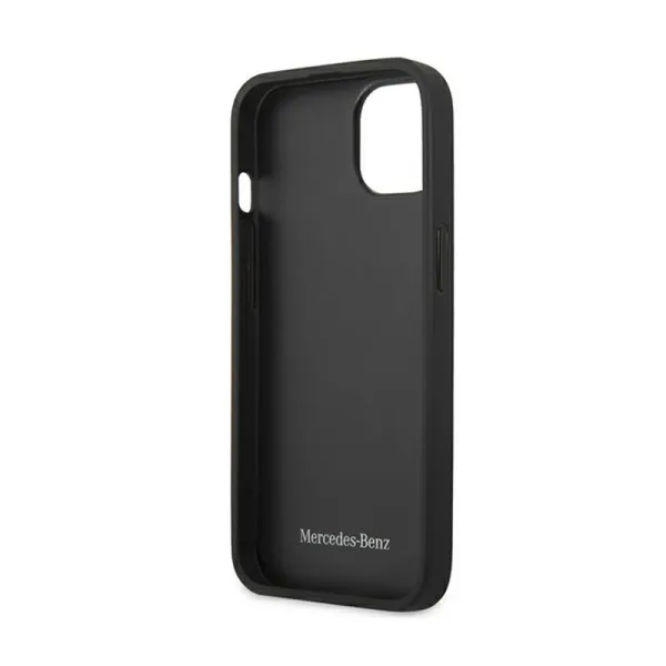 Mercedes Leather Urban Line - Case for iPhone 15 (red)