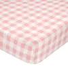 Fitted sheet HappyFriday BASIC KIDS White Pink 70 x 140 x 14 cm
