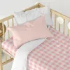 Apakšējā lapa HappyFriday BASIC KIDS Balts Rozā 70 x 140 x 14 cm