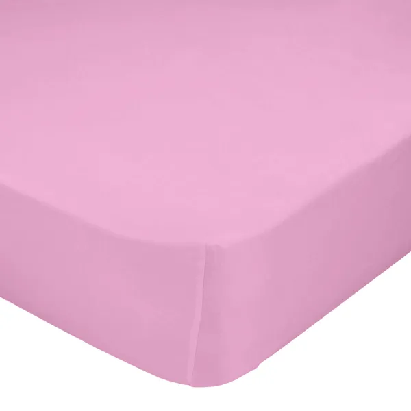 Apakšējā lapa HappyFriday BASIC KIDS Rozā 70 x 140 x 14 cm