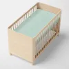 Подогнанный лист HappyFriday BASIC KIDS Мята 60 x 120 x 14 cm