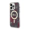 Guess Flower MagSafe - Case for iPhone 14 Pro Max (Green)