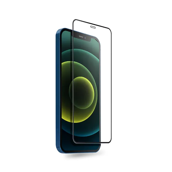 Crong Anti-Bacterial 3D Armor Glass – 9H tempered glass for the entire iPhone 12 Mini screen + installation frame