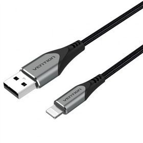 USB uz Lightning Kabelis Vention LABHG Pelēks 1,5 m