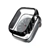 Crong Hybrid Watch Case - Case with glass Apple Watch 41mm (Carbon)