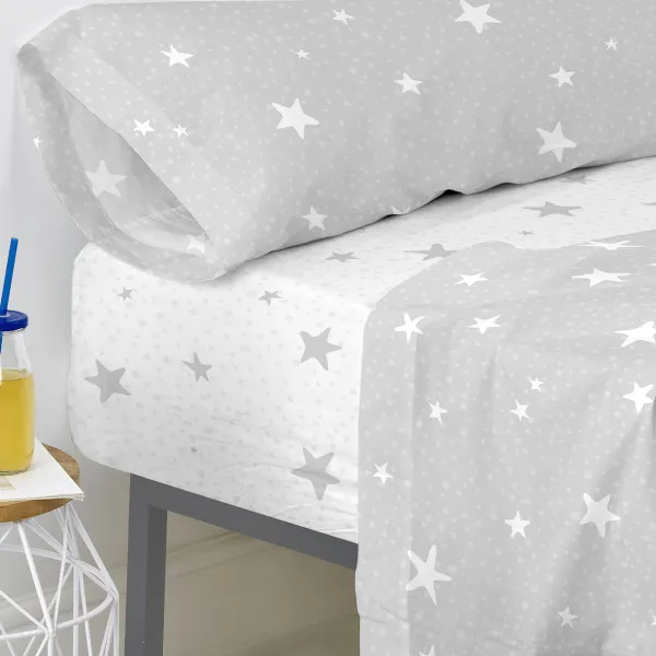 Pohja-arkki HappyFriday BASIC KIDS Harmaa 90 x 200 x 32 cm