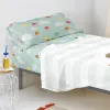 Fitted sheet HappyFriday HAPPYNOIS Multicolour 105 x 200 x 32 cm